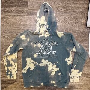 Salty Dog Athletic Tie Dye Hoodie Size Medium